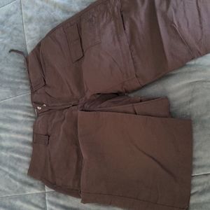 Women's north face zip off pants